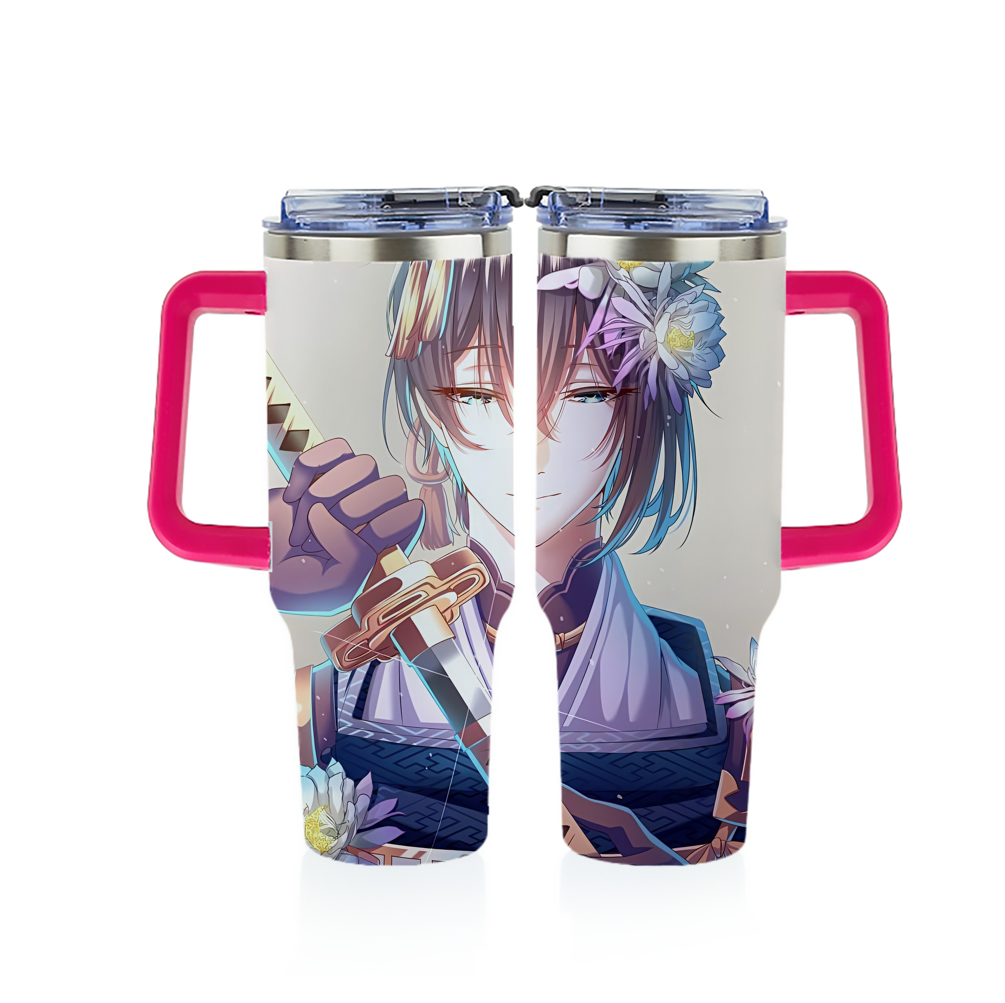 （画像用） 刀剣乱舞 Touken Ranbu 1200ｍLフルプリント車用タンブラー
